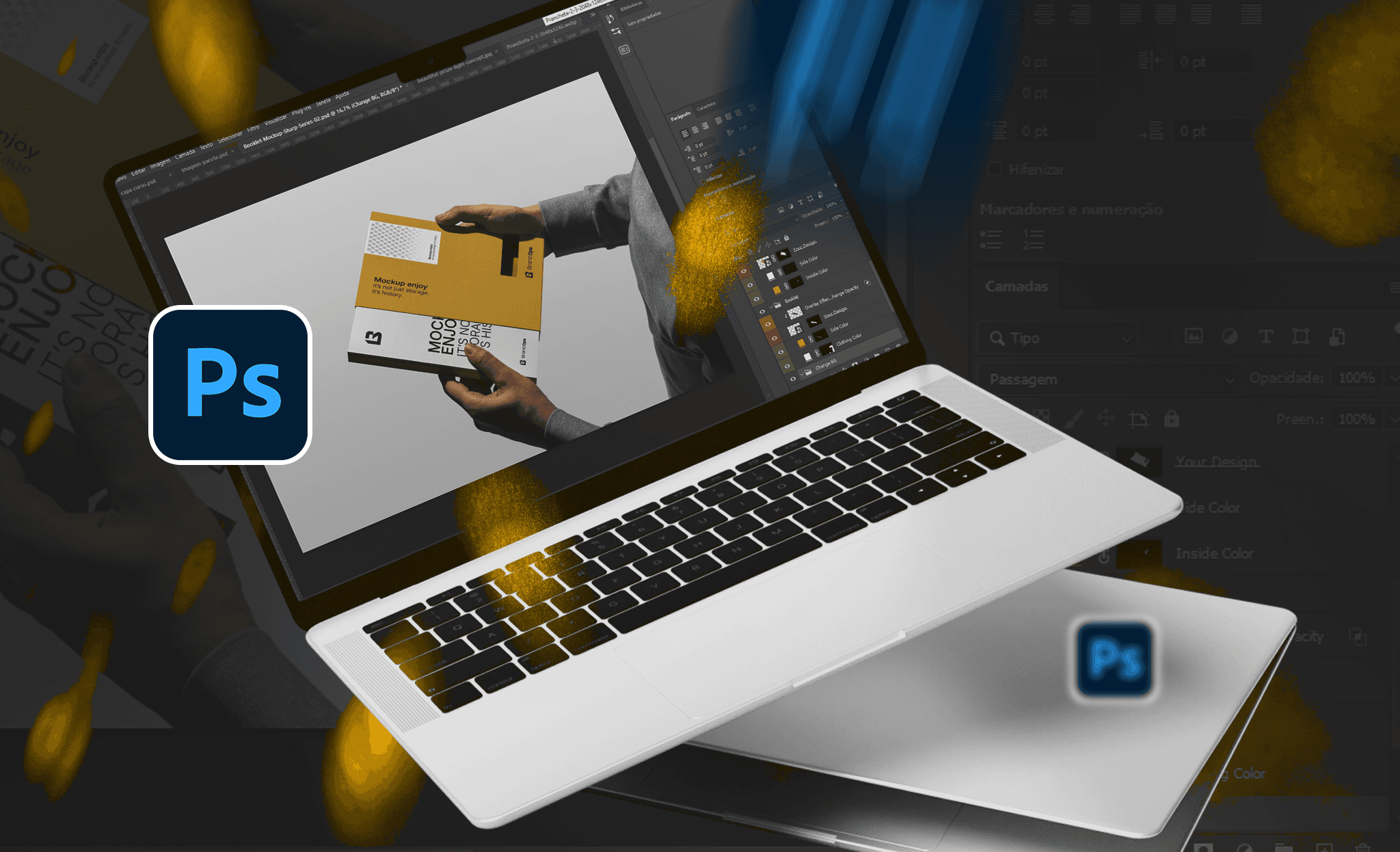 +150 Mockups Profissionais